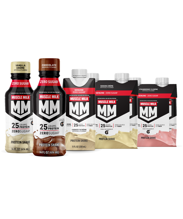 Muscle Milk Pro Advanced Nutrition Shake, 14 Fl Oz, 40 g Protein, 8 Bottles  (Variety Pack)
